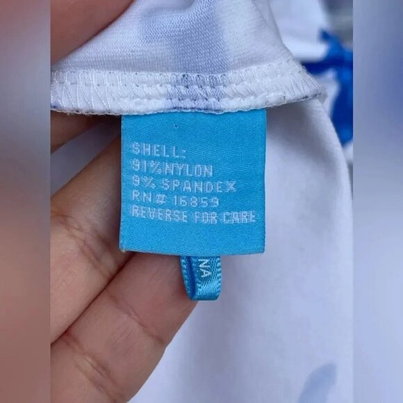 J. McLaughlin Coral Print Dress size medium - Picture 6 of 8